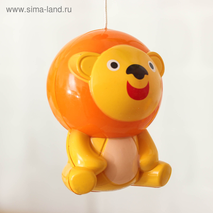 Мобиль музыкальный на кроватку «Домик. Джунгли №2», заводной, Крошка Я Мобиль музыкальный на кроватку «Домик. Джунгли №2», заводной, Крошка Я