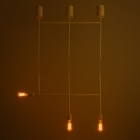 Светильник BayerLux "Лучик" 3хЕ27 40Вт белый 70х5х30-130см Светильник BayerLux "Лучик" 3хЕ27 40Вт белый 70х5х30-130см