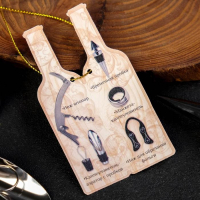 Винный набор: штопор, аэратор, каплеулавливатель, пробка для бутылки вина и нож для фольги «Вино всегда хорошая идея». Винный набор: штопор, аэратор, каплеулавливатель, пробка для бутылки вина и нож для фольги «Вино всегда хорошая идея».