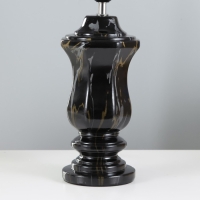 Настольная лампа "Лунет" Е27 40Вт черный 28х28х45 см RISALUX