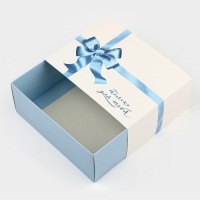 Коробка складная &laquo;Бант&raquo;, 20 х 15 х 8 см