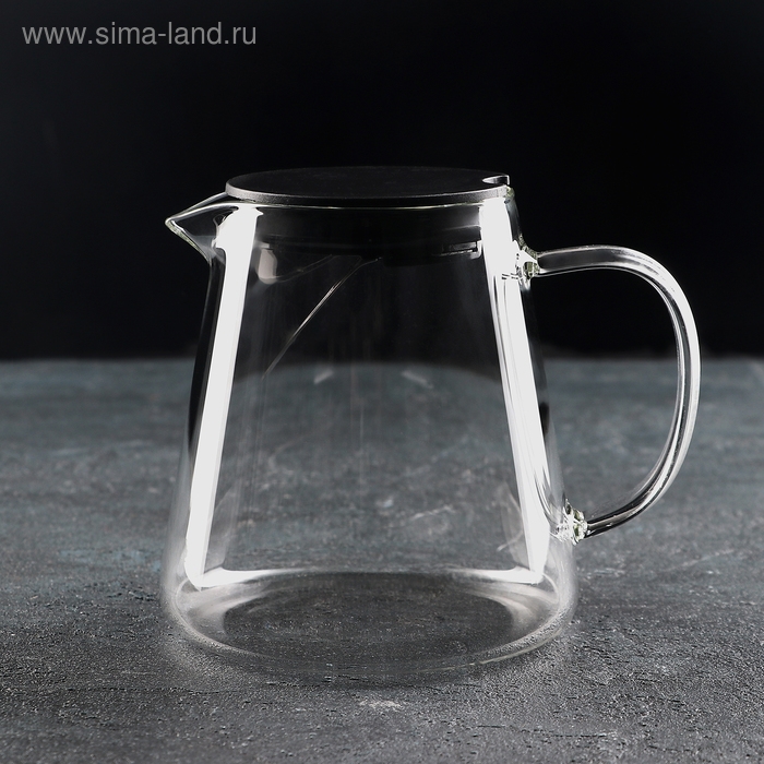 Кувшин стеклянный &laquo;Коктейльный&raquo;, 750 мл, 14&times;12&times;13 см