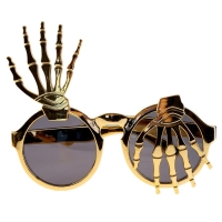Карнавальные очки &laquo;Руки&raquo;, цвет золотой