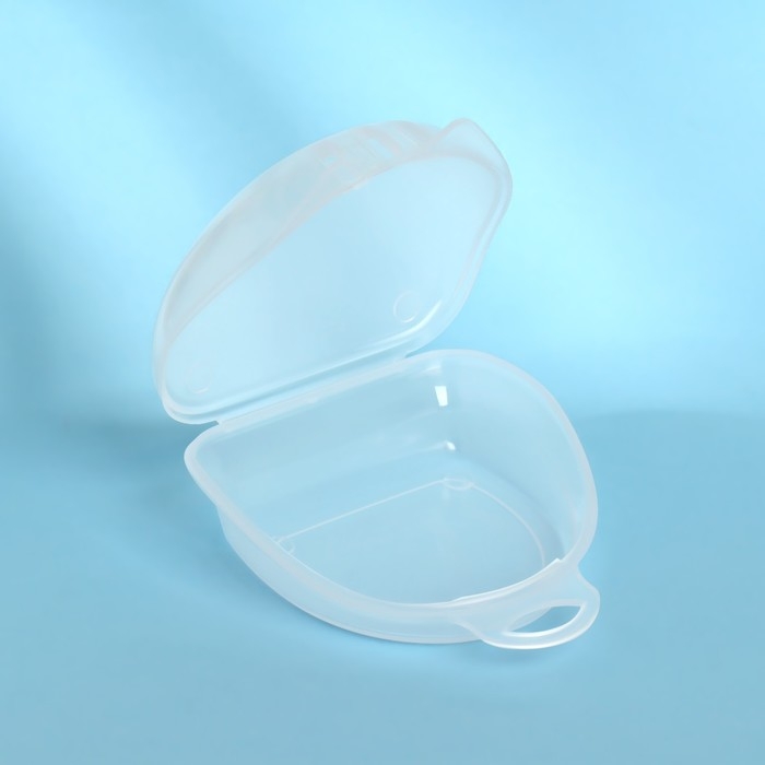 Контейнер для хранения протезов, 8 &times; 7 &times; 3 см, цвет прозрачный