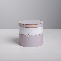 Набор коробок 4 в 1, упаковка подарочная, &laquo;Мрамор&raquo;, 14 х 14 х 13 - 20 х 20 х 17,5 см