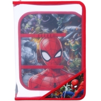 Папка пластиковая А4, на молнии, Человек-паук