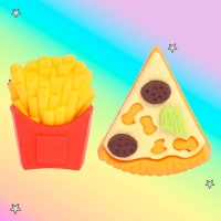 Игровой набор ластиков «Перекус», 5 шт., МИКС Игровой набор ластиков «Перекус», 5 шт., МИКС