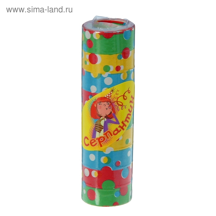 Серпантин &laquo;Воздушные шарики&raquo;, набор 9 катушек