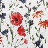 Полотенце Доляна "Луговые цветы" 28х46 см, 100% хлопок, вафля 160 г/м2