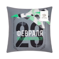 Подушка Этель "Самолет" 40х40 см, велюр, 100% п/э Подушка Этель "Самолет" 40х40 см, велюр, 100% п/э