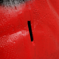 Копилка "Мешок заначка" красный 22х27см