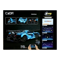 Конструктор радиоуправляемый «Спорткар», 419 деталей Конструктор радиоуправляемый «Спорткар», 419 деталей