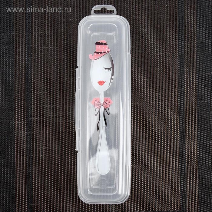 Футляр для столовых приборов Доляна, 24&times;7,5&times;3,8 см, рисунок МИКС