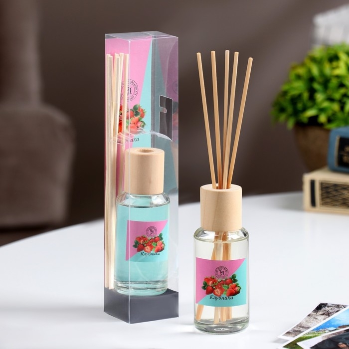 Диффузор ароматический Диффузор ароматический "Модерн", 50 мл, клубника, "Богатство Аромата"