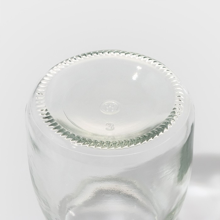 Набор баночек стеклянных для специй с пробковой крышкой Доляна &laquo;Парфе&raquo;, 200 мл, 7&times;7&times;8,5 см, 12 шт