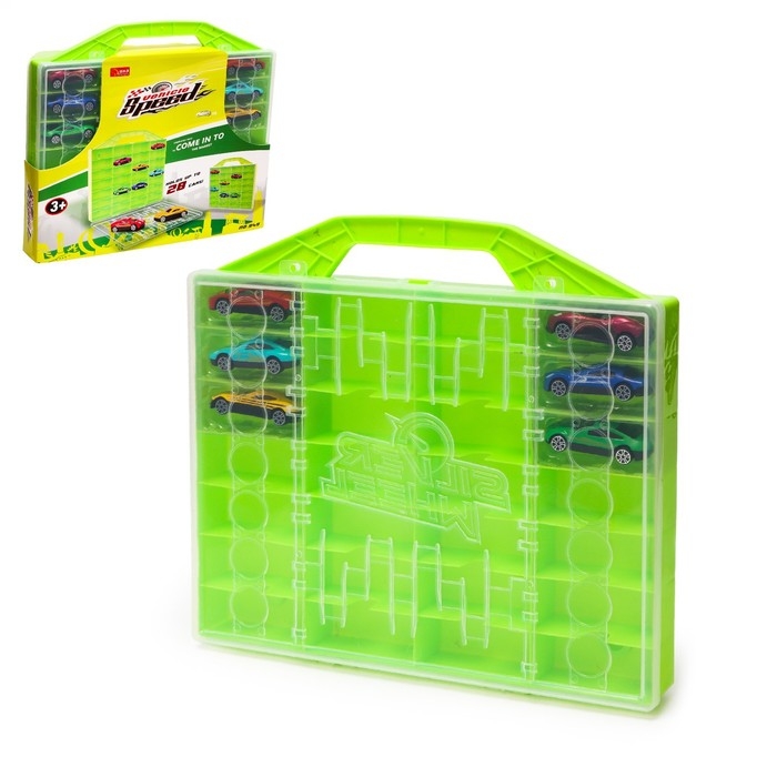 Игровой набор «Город», кейс, 6 металлических машинок Игровой набор «Город», кейс, 6 металлических машинок