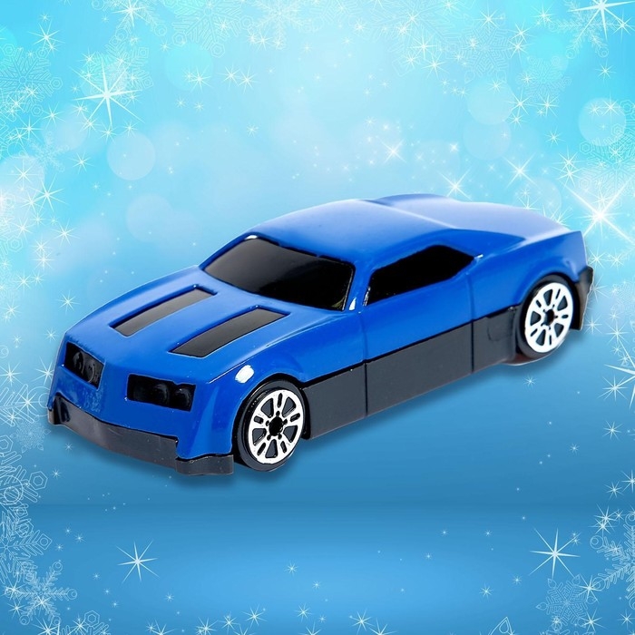 Новогодний шар с игрушкой &laquo;Машинка&raquo;, цвета МИКС