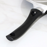 Сковорода-чудушница, d=32 см, пластиковая ручка, антипригарное покрытие, цвет тёмный мрамор