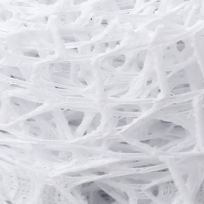 Сетка для творчества "Паутинка. Белоснежная" намотка 4,5 м 6х6х14 см