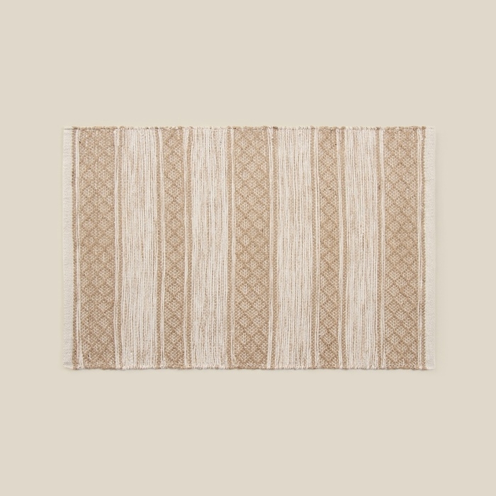 Ковер SL Home 60*90см, 50%хлопок/ 50% джут, 1550 гр/м2