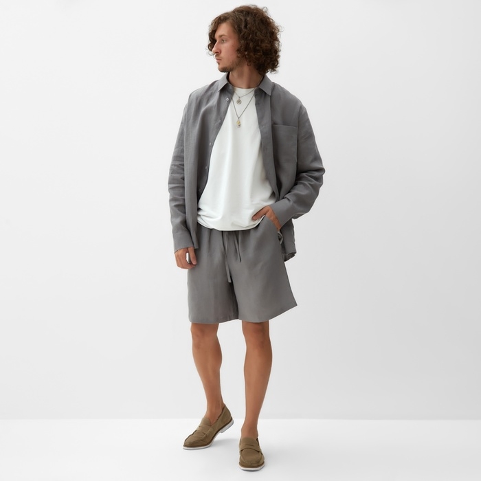 Шорты мужские MIST р.56, серый