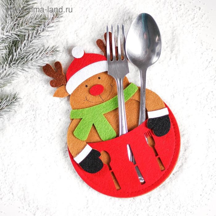 Конверт для столовых приборов &laquo;Олень&raquo;