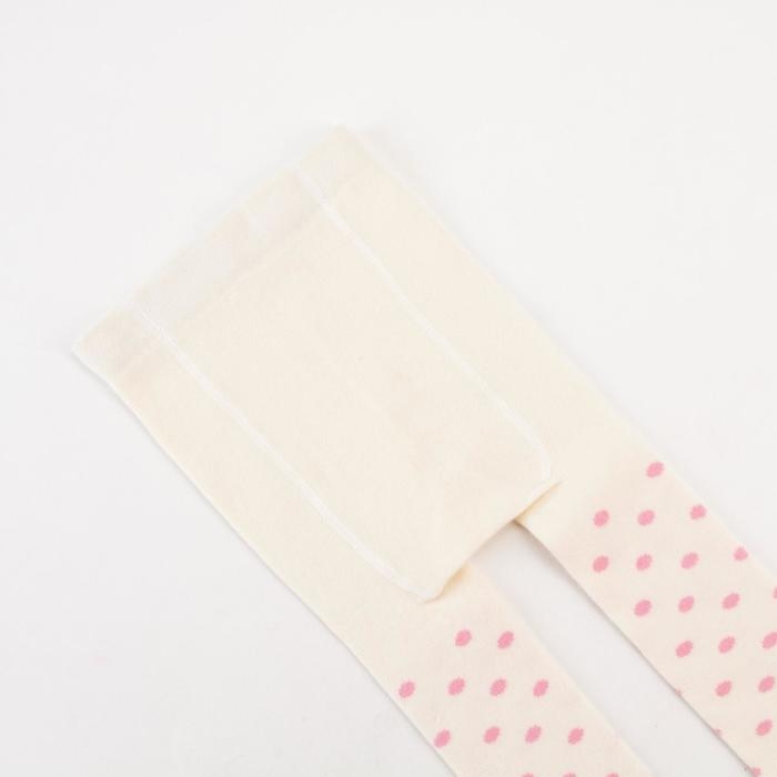 Колготки Крошка Я &laquo;Горошек&raquo;, цвет розовый, рост 98-104 см