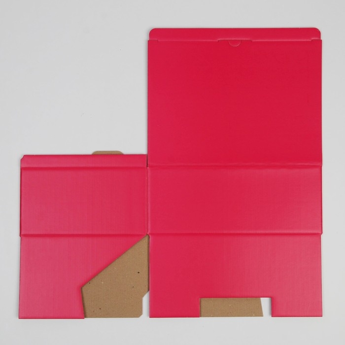 Коробка подарочная складная, упаковка, &laquo;Фуксия&raquo;, 26 х 19 х 10 см
