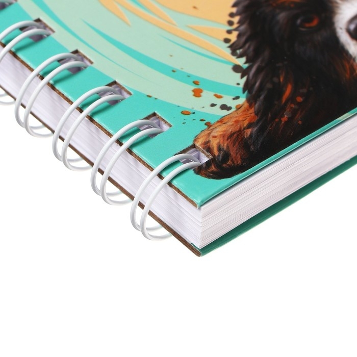 Скетчбук А5, 80 листов на гребне по длинной стороне "На старт!", твёрдая обложка, блок 100 г/м&sup2;