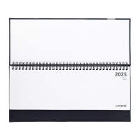 Планинг датированный 2025, 310 х 145мм, 64 листа, deVENTE. Vertical, твердая обложка, кожзам с поролоном, тиснение, блок 70, синий