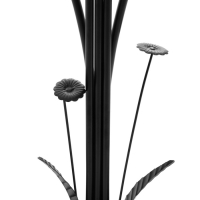 Торшер "Аделла" 5хЕ27 15Вт черный h.145 см