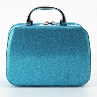 Набор детской косметики в чемодане &laquo;Сказка&raquo;, тени, блески для губ, глиттер, лаки для ногтей, наклейки, пилочка, кисти, косметичка, корона