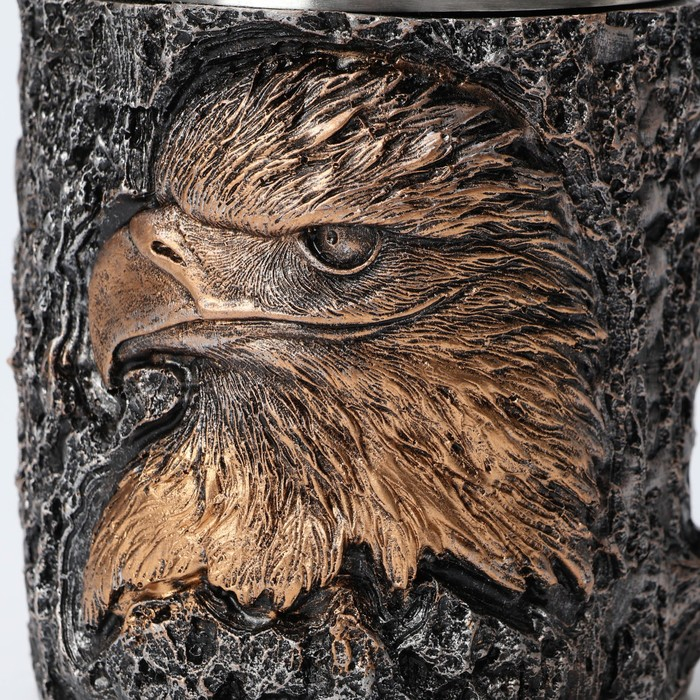 Кружка из нержавеющей стали &laquo;Орёл&raquo;, 400 мл