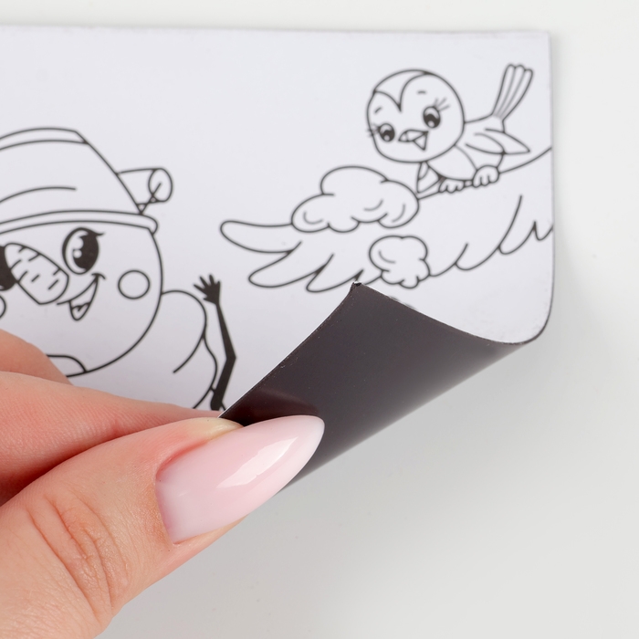 Набор для декорирования магнитов на новый год &laquo;Скоро Новый Год!&raquo;, новогодний набор для творчества