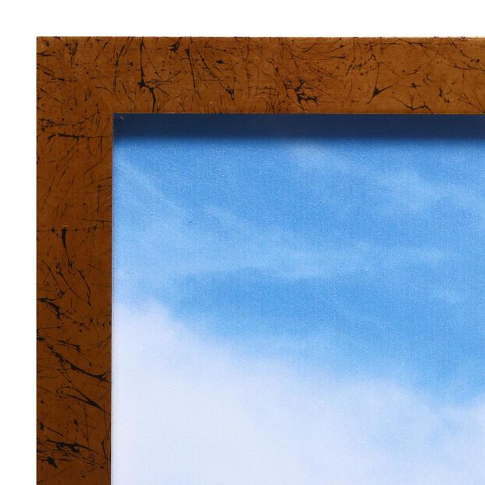 Картина "Табун лошадей" 40*120 см рамка МИКС