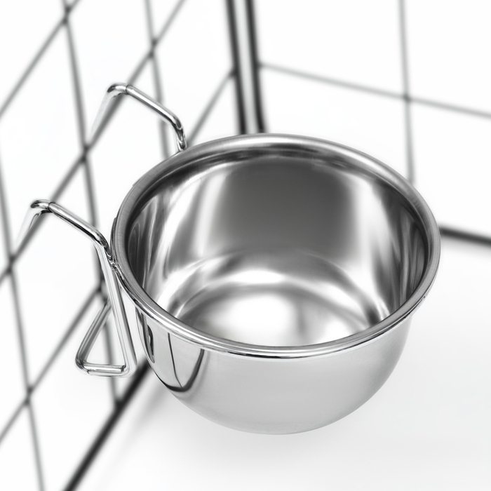 Кормушка для клетки с креплением, 150 мл Кормушка для клетки с креплением, 150 мл