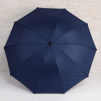 Зонт механический &laquo;Aлистер&raquo;, 4 сложения, 10 спиц, R = 52/60 см, D = 120 см, цвет МИКС