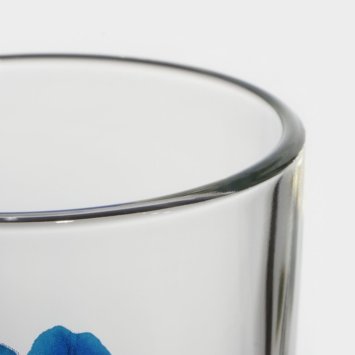 Кружка стеклянная &laquo;Коллекция цветов&raquo;, 300 мл, рисунок МИКС