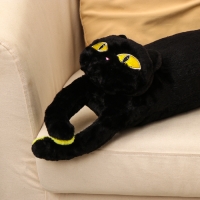 Мягкая игрушка «Кот», 70 см, цвет чёрный Мягкая игрушка «Кот», 70 см, цвет чёрный