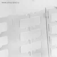 Подставка под очки 10 мест, 32&times;13&times;31 см, настольная, цвет прозрачный