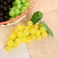 Муляж "Виноград глянец" 36 ягод 14 см, микс