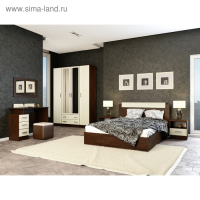 Тумба прикроватная Эко 400х375х468 Венге/Лоредо Тумба прикроватная Эко 400х375х468 Венге/Лоредо