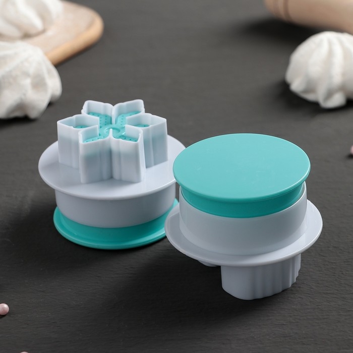 Набор плунжеров кондитерских &laquo;Листья&raquo;, 2 шт