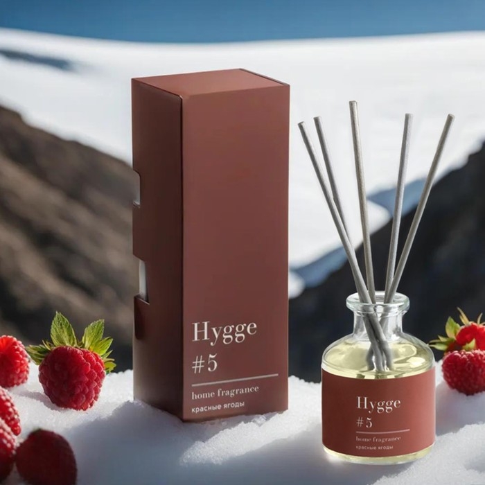 Диффузор Диффузор "Hygge" ароматический, 50 мл, красные ягоды