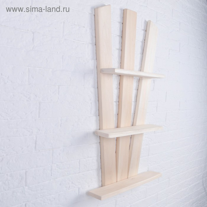 Полка &laquo;Елка&raquo; 70х40х8 см