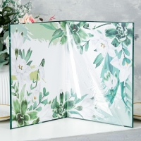 Свидетельство о заключении брака "Цветы" лилия, А4 Свидетельство о заключении брака "Цветы" лилия, А4