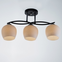 Люстра "Алтера" 3хЕ27 40Вт чёрный 42х21х27 см BayerLux