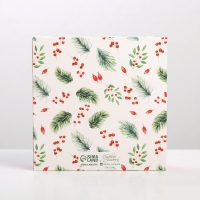 Коробка под 9 конфет с ячейками «Загадай желание» 14,5 х 14,5 х 3,5 см, Новый год Коробка под 9 конфет с ячейками «Загадай желание» 14,5 х 14,5 х 3,5 см, Новый год