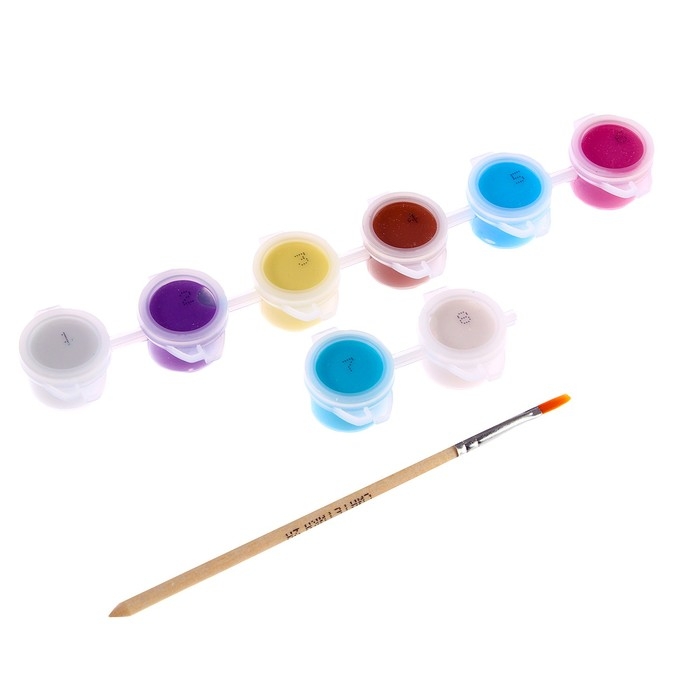 Картина по номерам для детей &laquo;Девочка с хвостиком&raquo;, 20 х 30 см