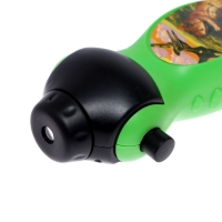 Проектор &laquo;В мире динозавров&raquo;, 24 картинки, цвет зелёный